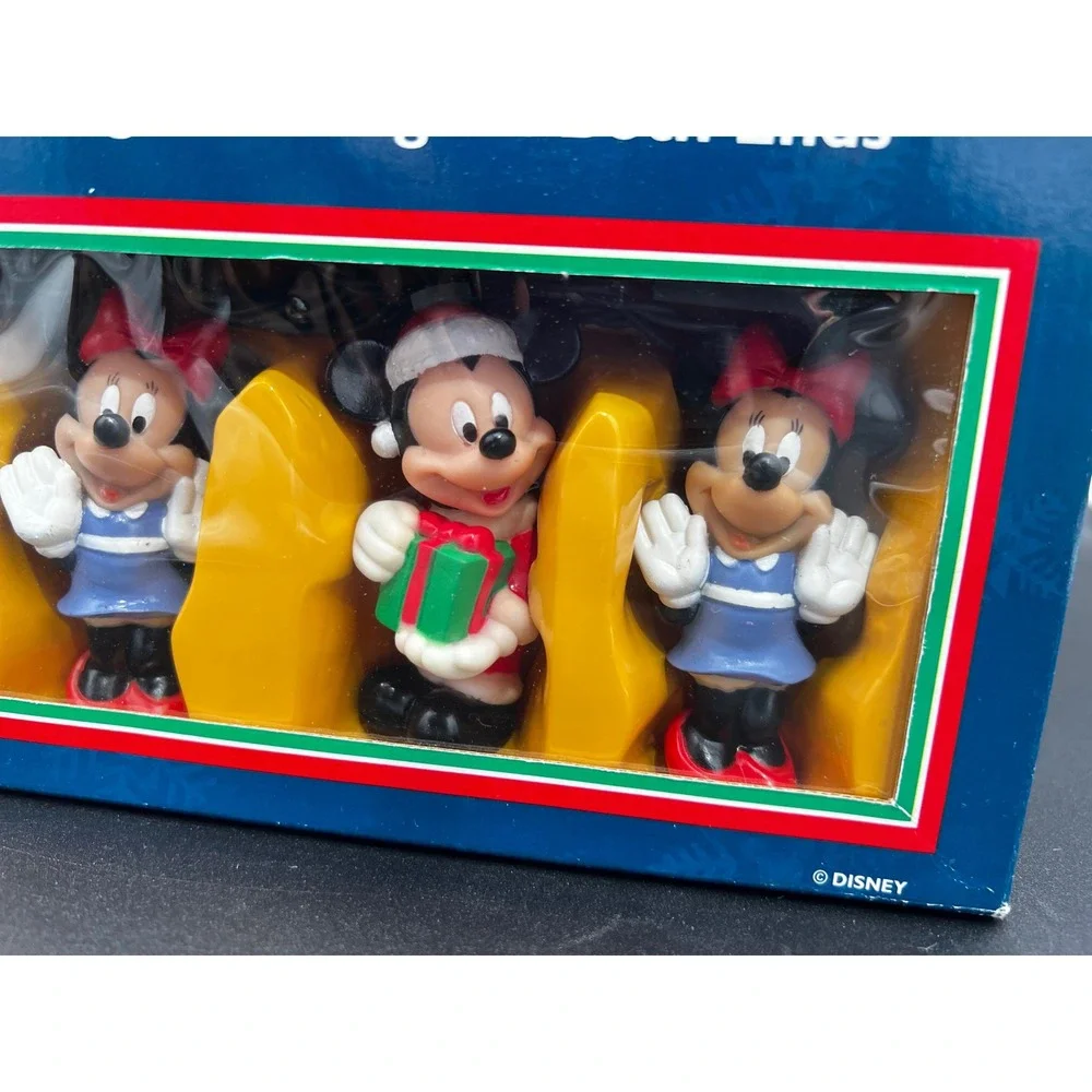 Disney Mickey Unlimited 10 Light Mickey & Minnie Tree Trimmer Set Minami Vintage